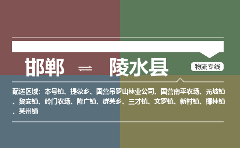 邯郸到陵水县物流专线_邯郸到陵水县货运公司_整车运输包车业务