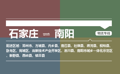 石家庄到南阳物流专线_石家庄到南阳货运公司