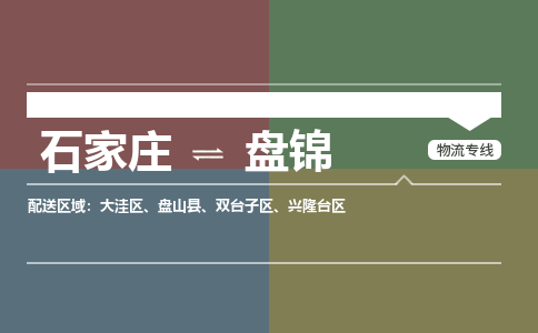 石家庄到盘锦物流公司专线，省市县+乡镇+派+送