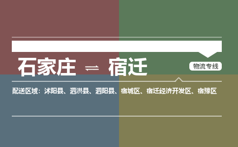 石家庄到宿迁物流公司专线，省市县+乡镇+派+送