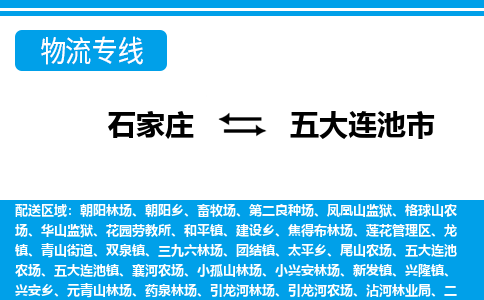 石家庄到五大连池市物流专线-石家庄至五大连池市货运公司-优势线路