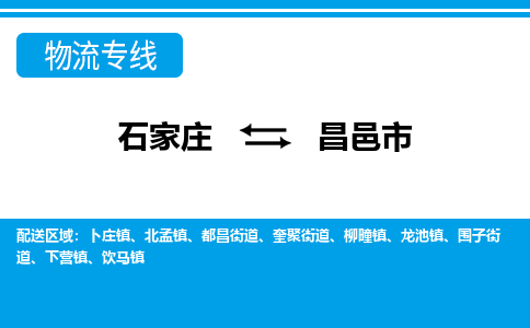 石家庄到昌邑市物流专线-石家庄至昌邑市货运公司-优势线路